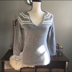 RePosh: Adorable Urban Behavior Angora mix sweater